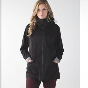 Authentic Black Lulu Cityfarer Hooded Anorak !